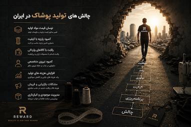 چالش‌ها و مشکلات صنعت تولید پوشاک در ایران